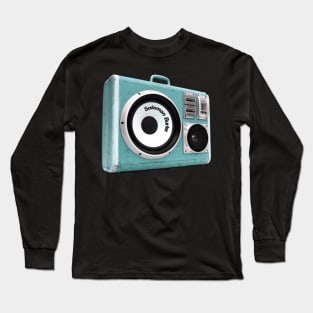 a radio 60s with sticker Solomon Burke Long Sleeve T-Shirt